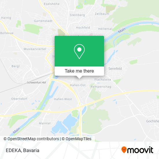 EDEKA map