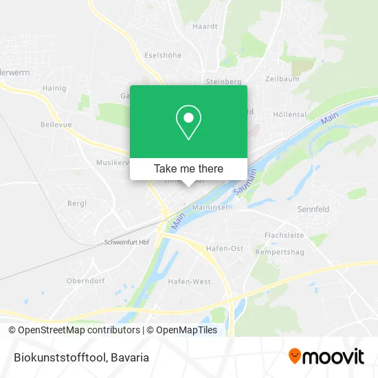 Карта Biokunststofftool