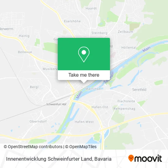 Карта Innenentwicklung Schweinfurter Land