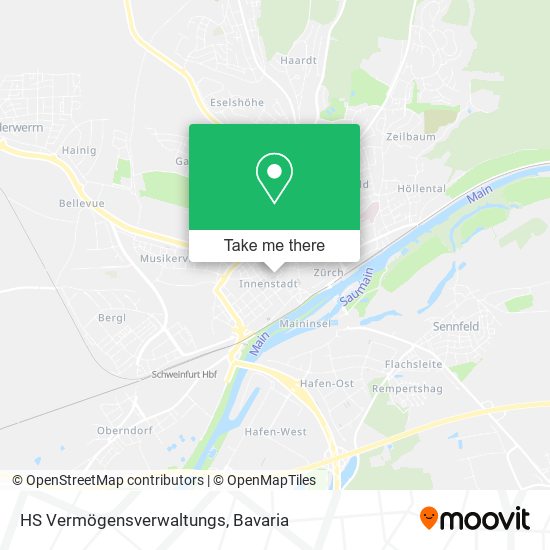 HS Vermögensverwaltungs map