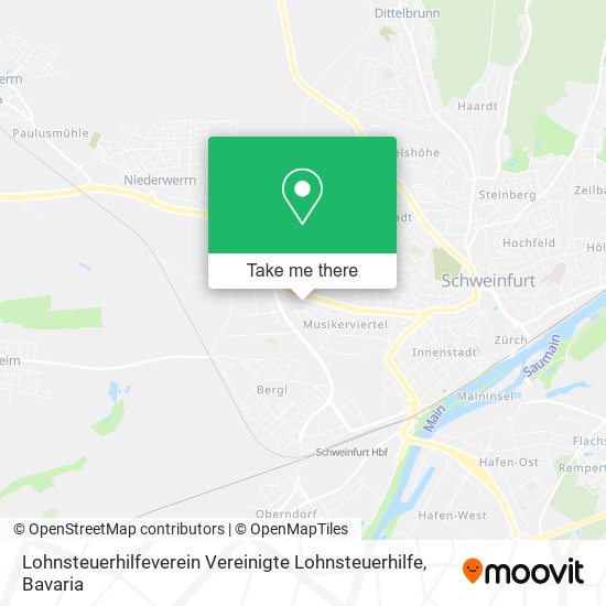 Lohnsteuerhilfeverein Vereinigte Lohnsteuerhilfe map