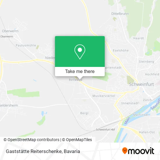 Карта Gaststätte Reiterschenke