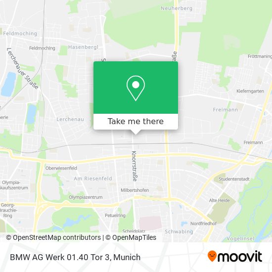 BMW AG Werk 01.40 Tor 3 map