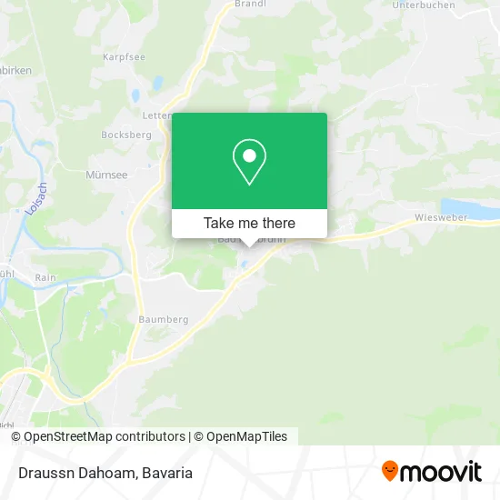 Карта Draussn Dahoam
