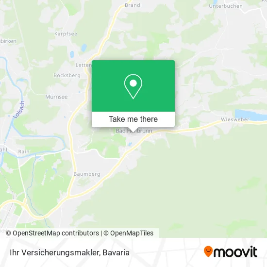 Карта Ihr Versicherungsmakler