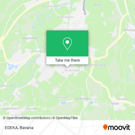 EDEKA map