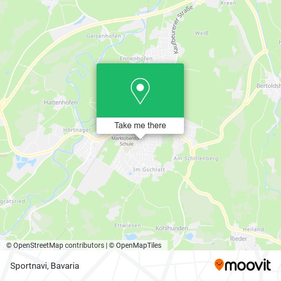 Sportnavi map