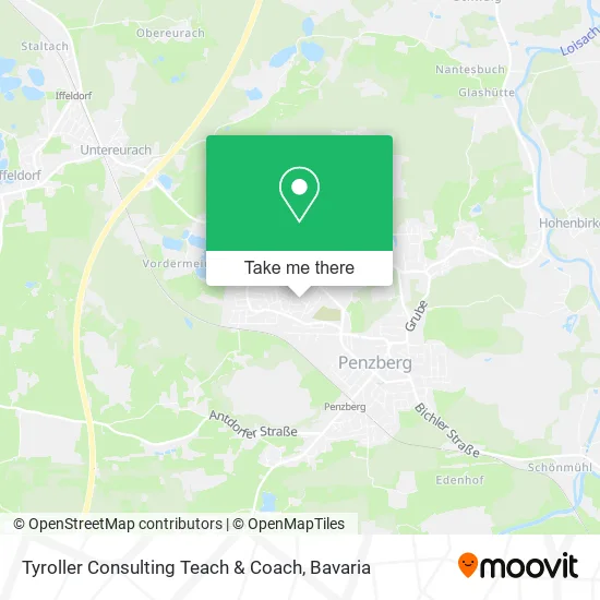 Карта Tyroller Consulting Teach & Coach
