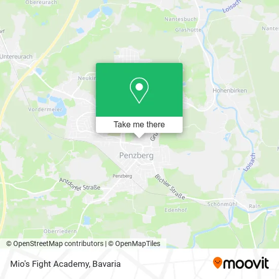 Карта Mio's Fight Academy