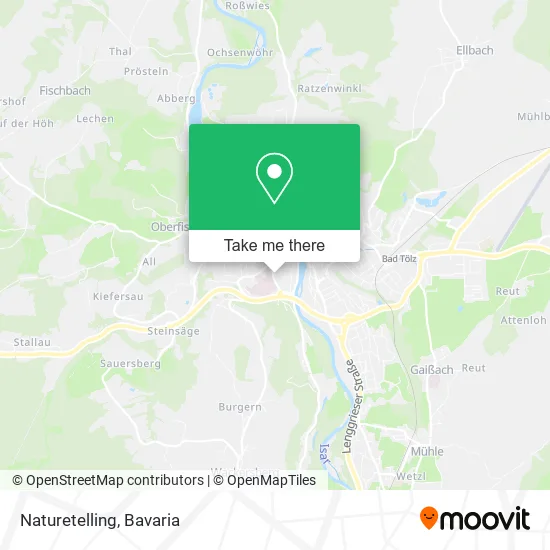 Карта Naturetelling