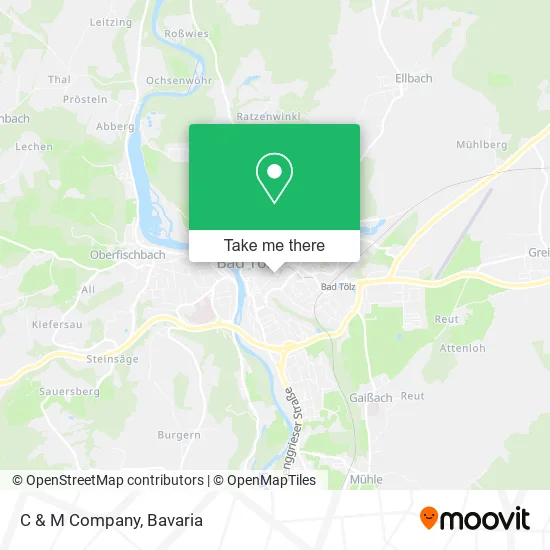 Карта C & M Company