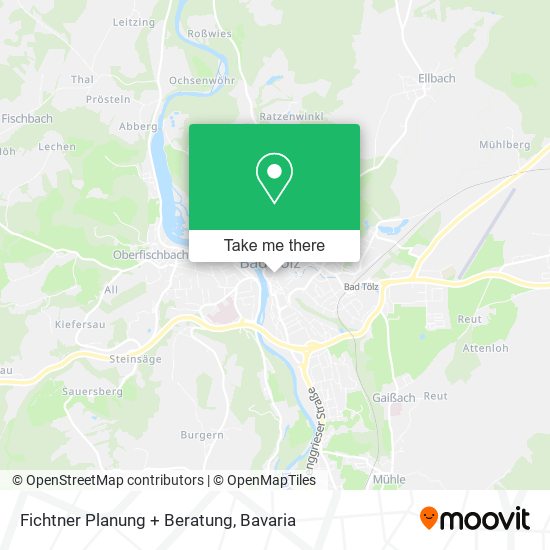 Fichtner Planung + Beratung map