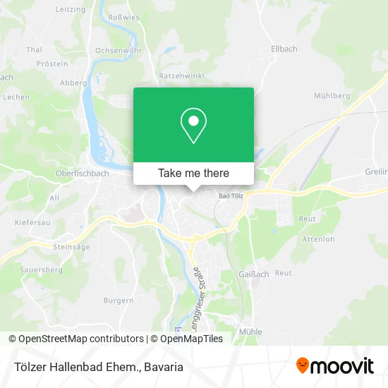 Карта Tölzer Hallenbad Ehem.