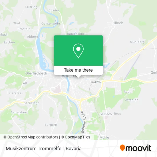 Карта Musikzentrum Trommelfell