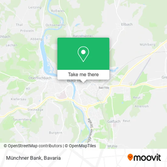 Карта Münchner Bank