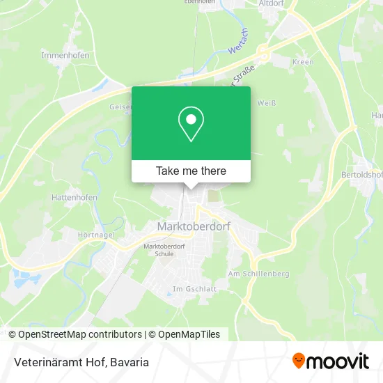 Карта Veterinäramt Hof