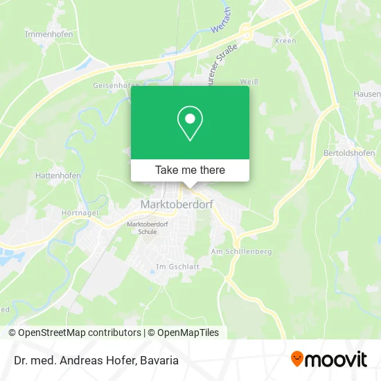 Карта Dr. med. Andreas Hofer