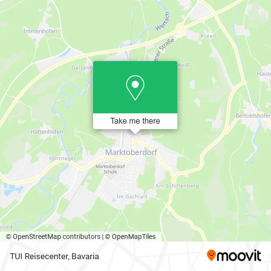 Карта TUI Reisecenter