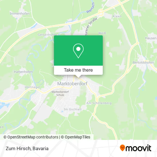 Карта Zum Hirsch