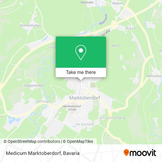Medicum Marktoberdorf map