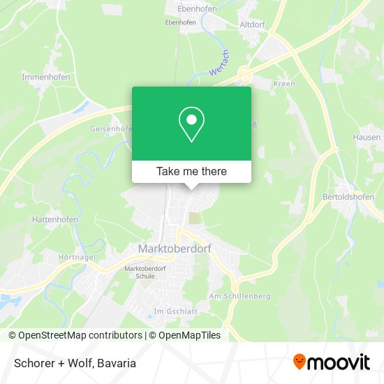Schorer + Wolf map
