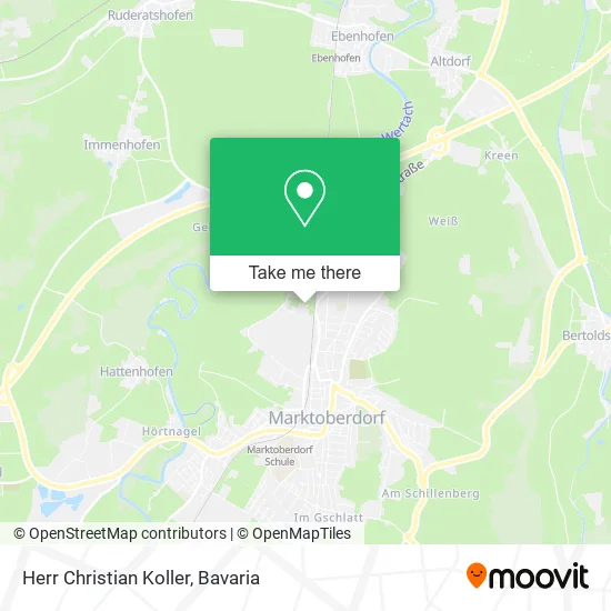 Карта Herr Christian Koller