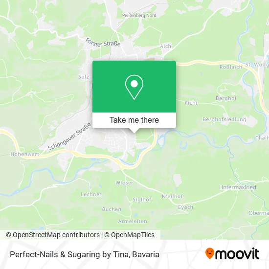 Карта Perfect-Nails & Sugaring by Tina