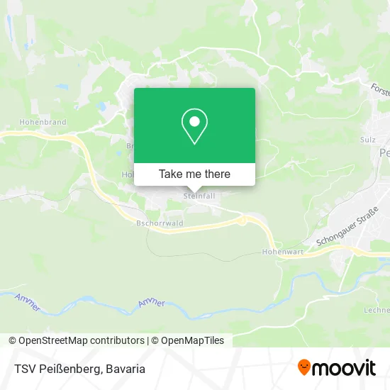 Карта TSV Peißenberg
