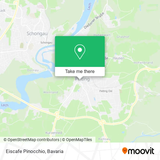Карта Eiscafe Pinocchio