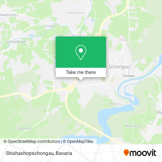 Карта Shishashopschongau
