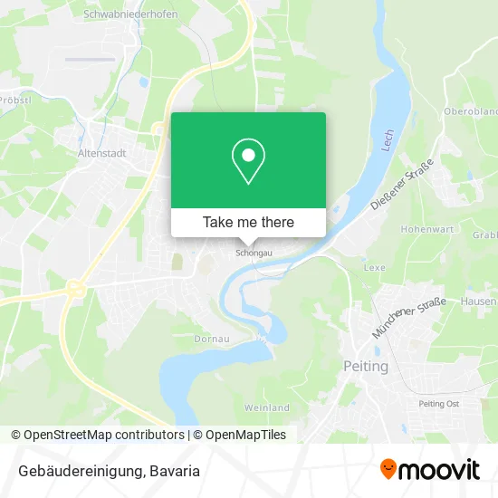 Карта Gebäudereinigung