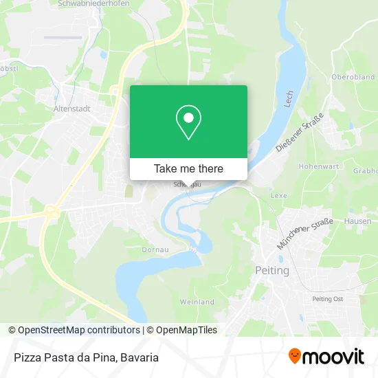 Карта Pizza Pasta da Pina