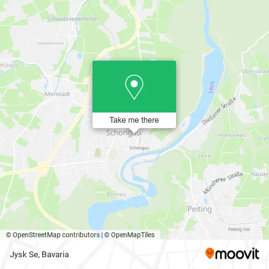 Карта Jysk Se