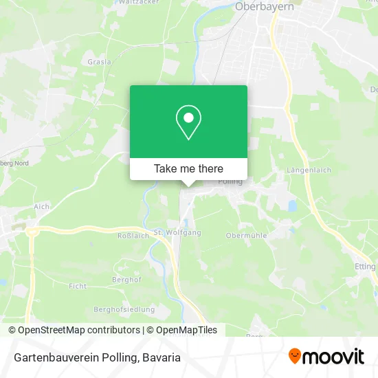 Карта Gartenbauverein Polling