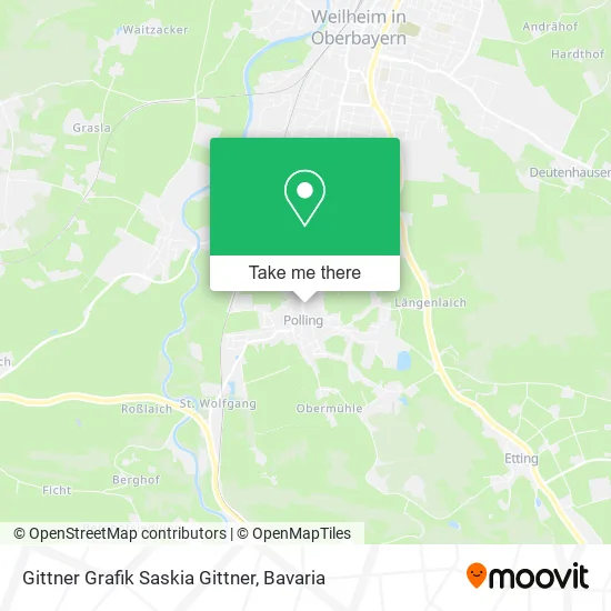 Карта Gittner Grafik Saskia Gittner