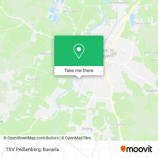 Карта TSV Peißenberg