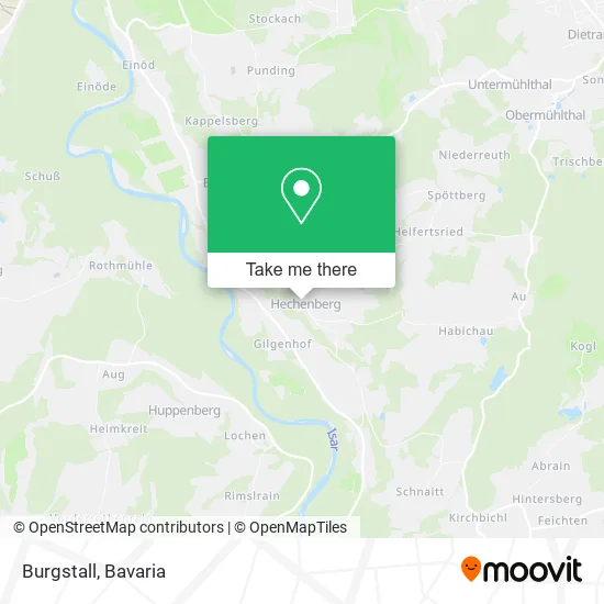 Карта Burgstall