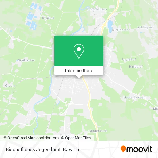 Карта Bischöfliches Jugendamt