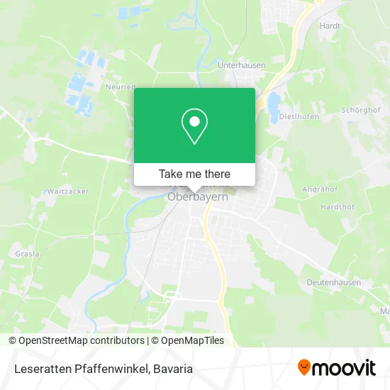 Карта Leseratten Pfaffenwinkel