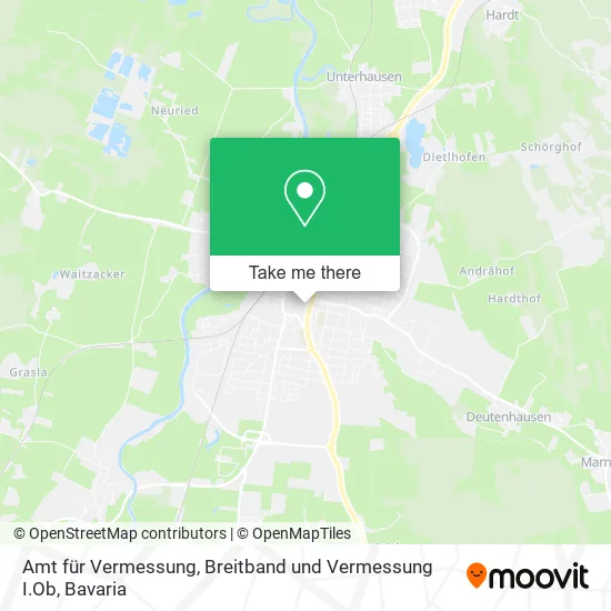 Карта Amt für Vermessung, Breitband und Vermessung I.Ob