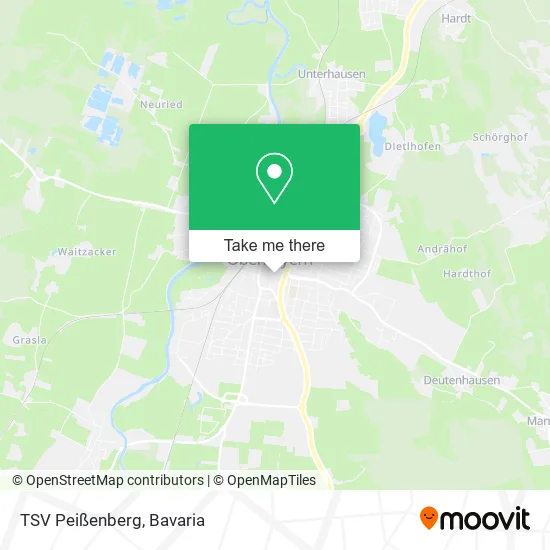 Карта TSV Peißenberg