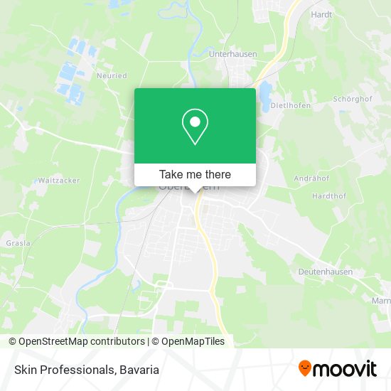 Skin Professionals map