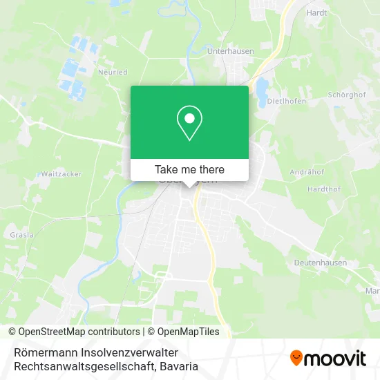 Römermann Insolvenzverwalter Rechtsanwaltsgesellschaft map