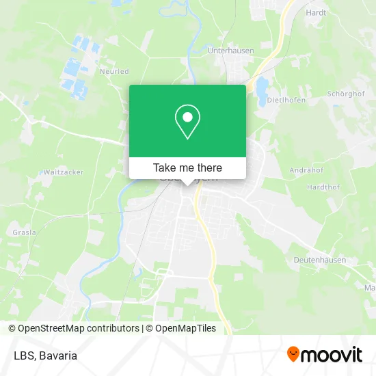 Карта LBS