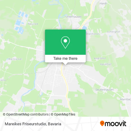 Карта Mareikes Friseurstudio