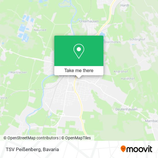 Карта TSV Peißenberg