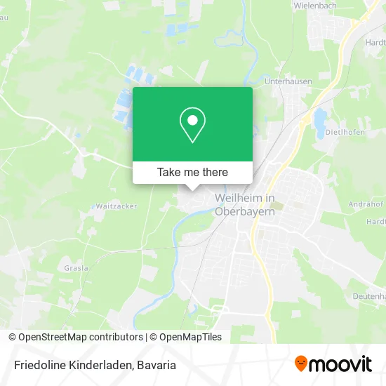 Карта Friedoline Kinderladen