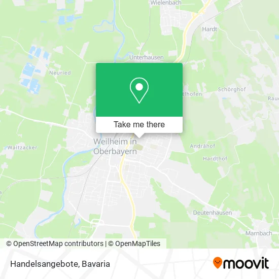 Карта Handelsangebote