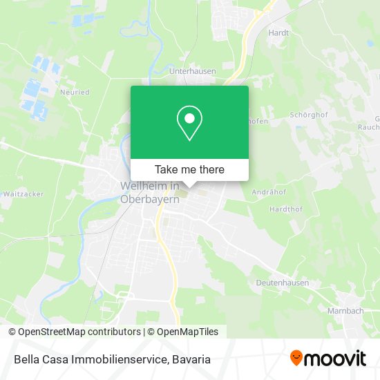 Bella Casa Immobilienservice map