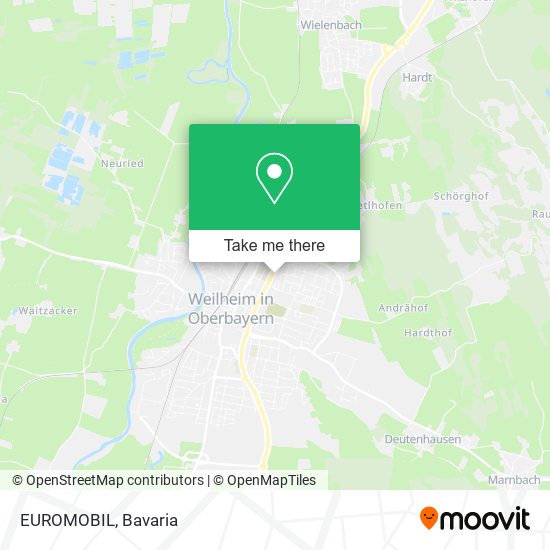 EUROMOBIL map